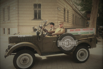 Budapest Sightseeingtur med russisk militærjeep image 2