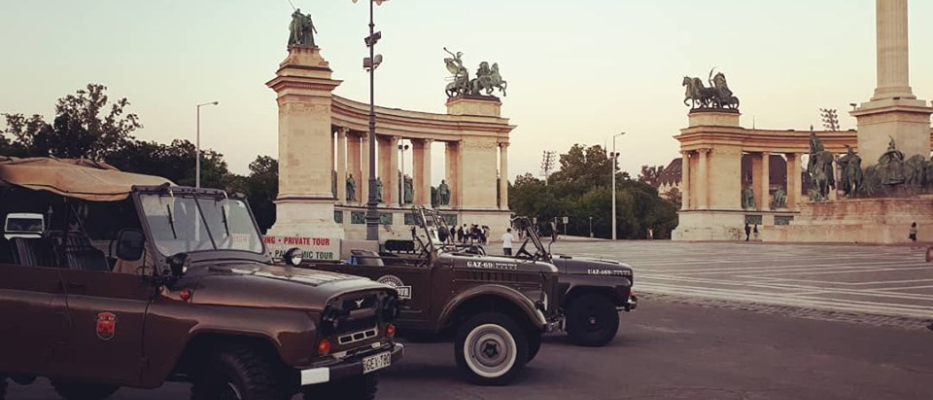 Budapest Sightseeingtur med russisk militærjeep image 1