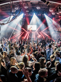 VIP-bord på nattklubb Praha