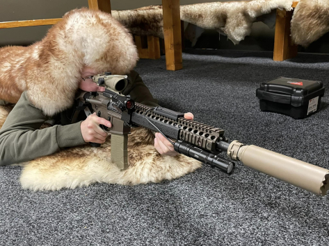 M5 Assault Rifle Shooting