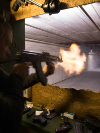AK-47 Skyting Budapest