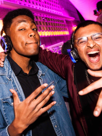 Silent Disco Båtfest Barcelona