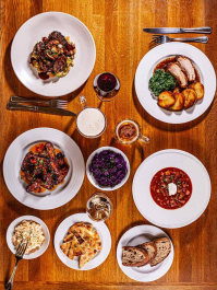 Tsjekkisk lunsj eller middag Praha