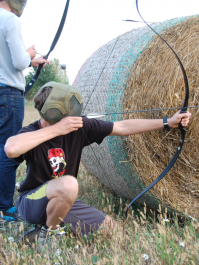 Pil og bue kamp Praha