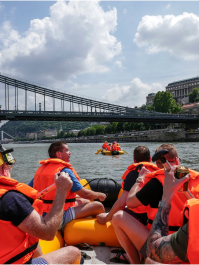 Ølrafting Budapest
