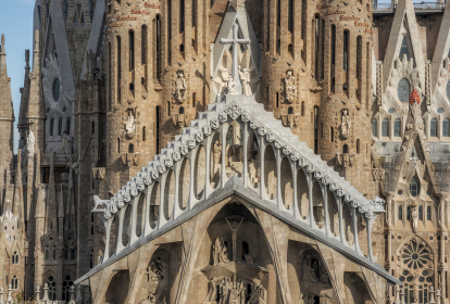 Barcelona Besøk til Sagrada Familia Basilica image 3