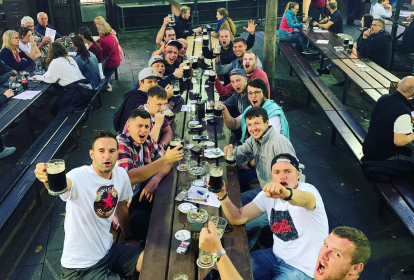 Praha Gulasjmiddag på mikrobryggeri image 5