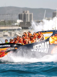 Tur med Jetbåt Barcelona