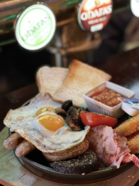 Full irsk frokost Praha