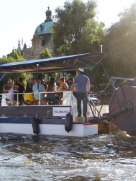 Flytende ølsykkel Praha