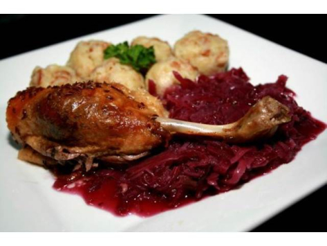 Microbrewery Duck Dinner
